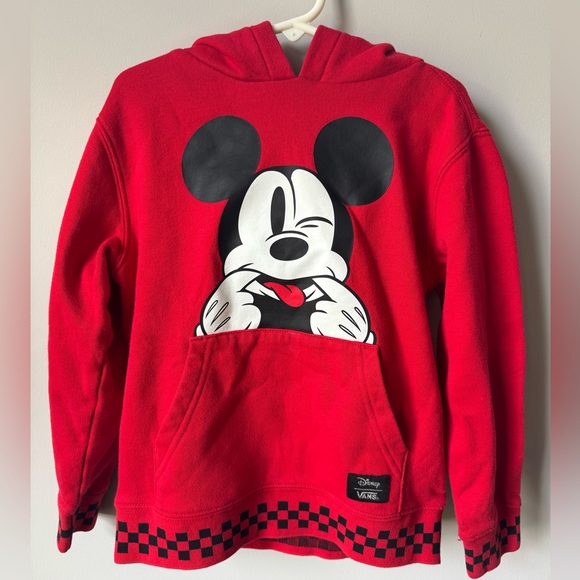 Vans x Disney Funhouse 100 anniversary Mickey Mouse hoodie, size 5 - Picture 1 of 5